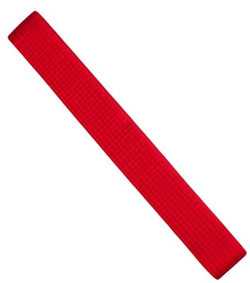 BOJHGO 2 Stück 250 cm Schwarz Rot Grün Gelb Gürtel Karate Judo Levels Professionelle for alle Techniken für Taekwondo Karate(Red)