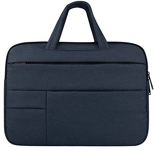 Business Housse Ordinateur Portable Sleeve Sacoche Sac a Main Simple Style Imperméable Nylon Tissu Ordinateur Portable Housse pour MacBook Air/Pro Retin/Ultrabook/Netbook 12