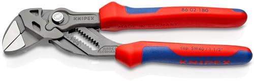 KNIPEX Tångnyckel Tång- och skruvnyckel i ett verktyg, 86 02 180