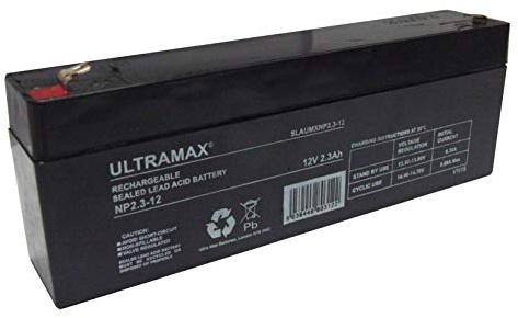 ADE HONEYWELL UC1221 12V 2.1AH / 2.3AH ALARM PANEL BATTERY