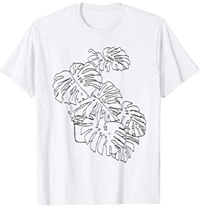 Dessin de plante de maison Monstera T-Shirt