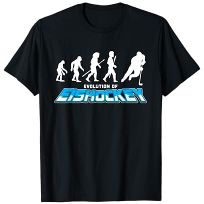 Eishockey Evolution Geschenk für Eishockeyspieler T-Shirt