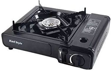 Cocina Portátil Kmt Style - Hornillo de Camping Portátil y Compacto - Para Acampada, con Maletín de Transporte
