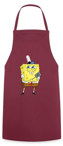 Spreadshirt SpongeBob Schwammkopf Burger Braten Kochschürze