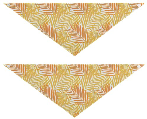 2 Stück Hundehalstücher Haustier Bandana Schal Druckknopf Dreieck Lätzchen Halstuch Set Haustier Urlaub Zubehör Dekor für kleine bis große Welpen Hunde Katzen kleine bunte Collage zeitgenössisch,