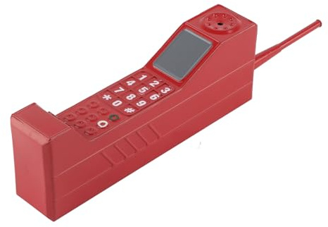 Ornamento per Telefono Cellulare retrò per la Decorazione Domestica, Simulazione Modello di Telefono Cellulare Vintage Puntelli Fotografici Ornamenti Stilizzati, Puntelli per