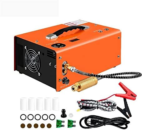 PCP Air Compressor 1.5 L Portable High Pressure Pump Compressor Transformer Airgun Pneumatic Rifle Inflator (Color : Auto-Stop, Size : OneColor)