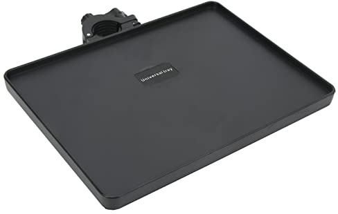 PenRux Mikrofonständer-Tablett, ABS Universal-Soundkarten-Tablett, Verstellbarer Multifunktionaler Mikrofonständer-Rack-Tabletthalter für Bühne, Live-Streaming, , Notenblätter