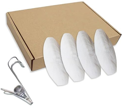 Jmxu's 3.5-4 Cuttlebone for Birds Parakeets, Cuddle Bone with Metal Clip, Cuttlefish Bone for Sharp Beaks, Natural Birds Calcium for Parrots Cockatiels Tortoises, 4 Pcs