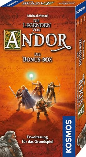 Kosmos Die Legenden von Andor - Die Bonus Box | Variantenreiche Erweiterung für den Fantasy-Klassiker Die Legenden von Andor, ab 10 Jahren