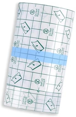 2M Second Skin Tattoo,Wasserfest Transparent Groß Pflaster Wasserdicht Duschpflaster Wasserdichte Folie Nach Op Bandage Rolle Wasserfestes Tape Wasserfeste Medizinisches Klebeband für Wunden Schutz