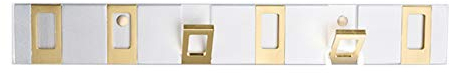 Faltbare Kleiderhaken aus Aluminium, Bademantelhaken, Handtuchhaken zur Wandmontage, robuste Garderobe, Kleiderbügelhaken, goldene und silberne Aufhängehaken für Bademäntel, Mäntel, Taschen, Schals,
