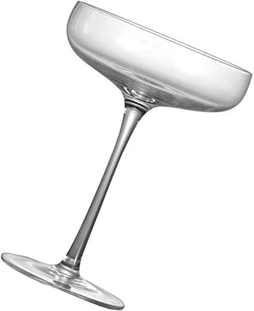 LABRIMP Elegant Glass Goblet for Cocktails and Wine, Stable Base