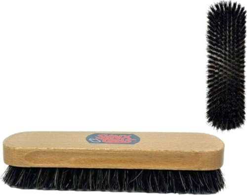 Synx Tools Cepillo de Madera para Ropa - Quitapelusas - Cerdas de Fibra Sintética 18 cm - Cepillo Quitapelusas - Ropa/Limpiezaartik paardmix borstel
