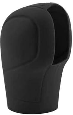 Copricambio Copri Leva Cambio Per Auto Copri Pomello Cambio Maniglia Manuale Copri Leva Cambio Cambio In Silicone Universale Coprileva del cambio(Black)