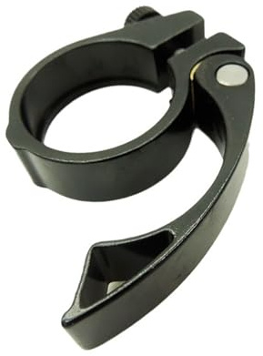 Ssguopte Bike Seat Clamp, 38mm Sturdy Bike Seat Post Clamps, Quick Release Seatpost Clamp, Aluminum Alloy Seatpost for