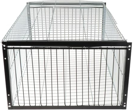 JAYIOLA Jaula para Palomas Suministros para Palomas Jaula Colectora de Exterior con Puerta de Entrada Especializada para Atrapar Aves Adecuado, 2 Entrada, con Tragaluz