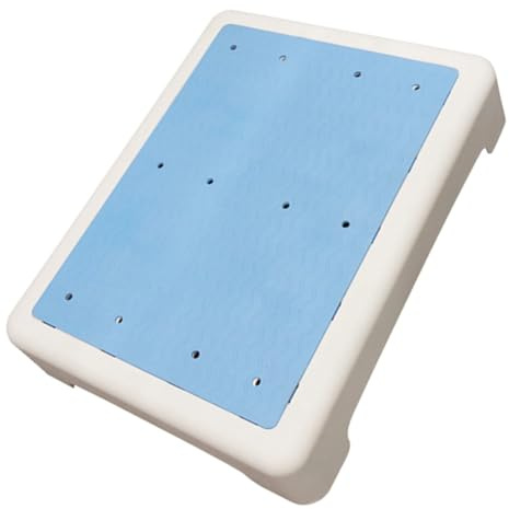 KONTONTY Nonslip Shower Step Stool Pp Tpr Bathroom Step Stools | Minimalist Elegant Design, Versatile Usage, Suitable for Children and Elderly, Compact Indoor Setup