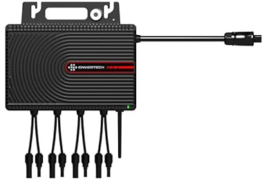Envertech Mikrowechselrichter EVT2000 für Balkonkraftwerk 2000 W mit integriertem WiFi, inklusive 5m AC Anschlusskabel, IP67 WiFi MPPT, VDE-konform, Lagerung in Deutschland (mit AC Kabel)