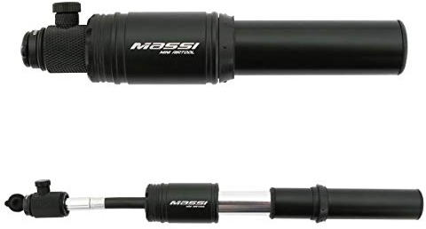 Massi 47182 – Pumpe mit doppeltem Teleskopventil cm-32 ALU.