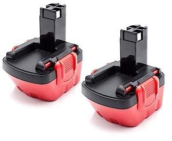vhbw 2x batteria sostituisce Bosch 2 607 335 273, 2 607 335 261, 2 607 335 262, 2 60 7335 249 per utensile elettrico (1500 mAh, NiMH, 12 V)