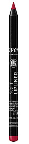 lavera Soft Lipliner - Red 03 - Lippenkonturenstift - Geschmeidig cremige und lang haftende Textur - Naturkosmetik - Natural Make-up - Bio Pflanzenwirkstoffe - 100% natürlich - 3er Pack (3x 1.4 g)