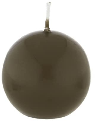 Bougie boule Chocolat 10 cm, 4 Bougies