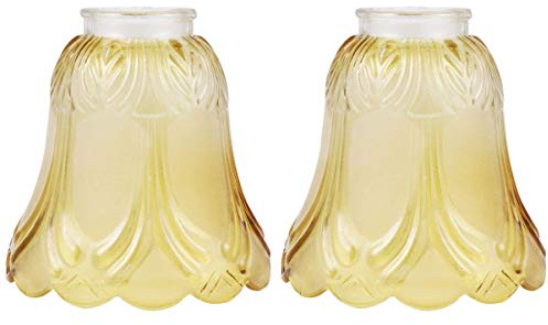 OSALADI Pantalla De Lámpara De Vidrio Transparente Repuesto Para Lámpara De Mesa Y Pantalla De Mesita Difunde La Luz Para Sala De Estar Y Dormitorio 5.11 X 4.92 X 4.92 in