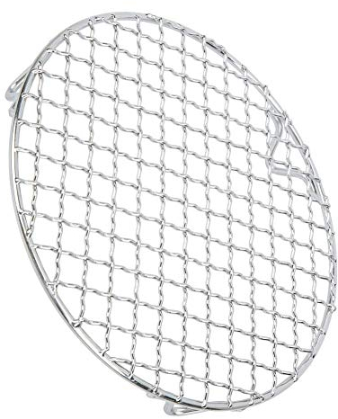 Cooling Rack Stainless Steel Baking Thick Wire Rack 7.1inch Small Round with 2.8cm High Foot Design for Steaming Cooling and Baking Barbecue Air Fryer Barbecue Grilling