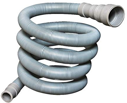 lasenersm 1 Piece 4.9ft (1.5M) Universal Wash Machine Drain Extension Hose Washing Machine Extension Washing Pipe Dishwasher Drain Hose