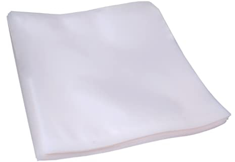 Sacchetti Sottovuoto Alimenti Biodegradabili e Compostabili CERTIFICATI per Macchina Sottovuoto a Campana, Sacchetti per Cottura Lenta Sottovuoto (200 Pz 20x24 Cm), Rettangolari, Ekoe
