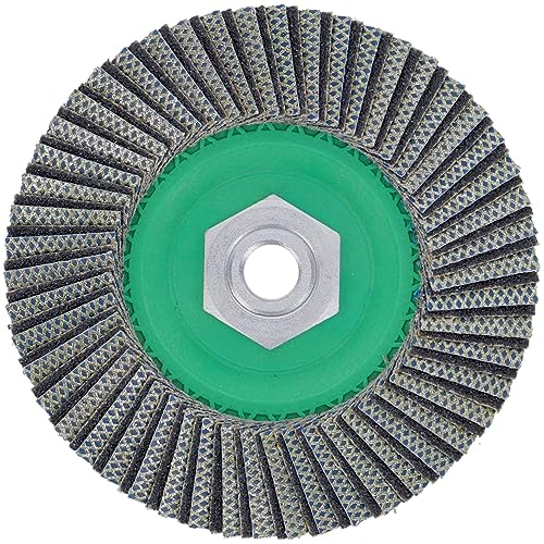 PRODIAMANT Fächer Diamant PDS Schleifscheiben 115m Fliesen & Naturstein K60 Hybrid Lamellen für trocken schleifen