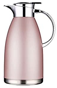 Tetera aislada, jarra de café aislada, olla aislante de acero inoxidable for preservación del calor, botella termo térmica, botella de viaje grande, olla aislante al vacío (capacidad: 2,3 L, color: do