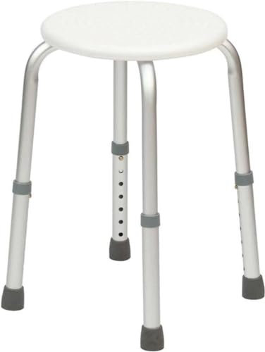 Parvum Aqua Duschhocker, duschhocker für senioren, höhenverstellbar und rutschfest, passt in Jede Duschkabine