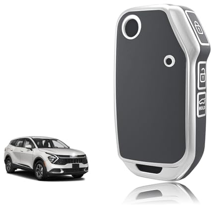 TOOMUME Funda Llave Coche para Kia Sportage Ceed Xceed Proceed GT SW Niro | Silicona Suave, Antigolpes, Anticaídas, Antiarañazos, Carcasa Protectora Llave para Picanto Sorento Stonic Venga Soul EV6