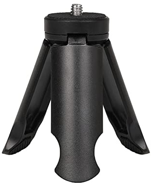 Happyaer Treppiede Mini treppiede con vite da 1/4 di pollice Supporto da tavolo da tavolo Treppiede portatile leggero treppiede per smartphone Action Camera