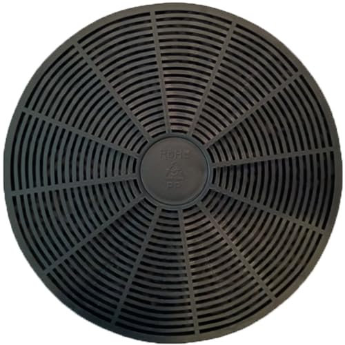 GASLAND Filtro de carbón activo CF176 (x2), apto para campanas extractoras GASLAND para AR60BS/AR90BS a partir del año 25 y TR60SS/TR60BS/TR90SS/TR90BS/BR60SS/BR60BS, filtro de repuesto original