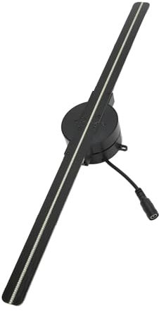 SAFAWOODES Proyector 3D de 16,5 Pulgadas y 2000 x 224 con 224 LED para Publicidad en Tiendas y Negocios.