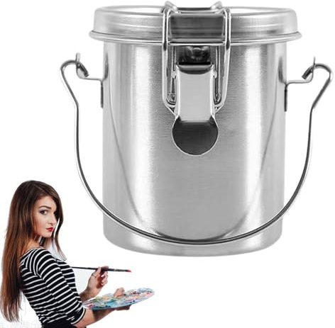 Brush Cleaner, Robust Brush Washing Machine with Porous Cleaning Filter, Removable Design for Easy Maintenance, Water Ghost Inks Turpentine Utility Tool, Art Studio Supply Cleaner for K