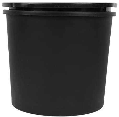JOINPAYA Secchio per La Crescita di Patate e Verdure, Accessorio per Piantare in Giardino, Secchio Traspirante e Resistente, per Cortile, Veranda e Serra, Diametro 29 Cm, Colore Nero