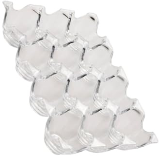 jojofuny Organizer Acrilico Armadietti e Uova Urti Resistente per Agli Scomparti Porta 12 Frigorifero da Cucina e Freezer