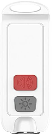 Alarme de sécurité – Porte-clés d'alerte avec lumière LED | Sirène 130 DB, Dispositif de Protection étanche Portable pour Voyage, , Appartement Femme