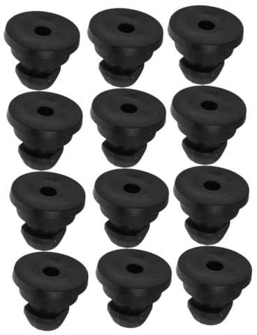 NIYANGLE Patas de Goma Antideslizantes para Olla Arrocera y Tabla de Cortar, 12 Piezas, Material Flexible de Goma Resistente al Calor, Protección para Superficies de Cocina, Accesorios