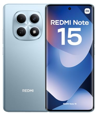 Redmi Note 15 8+256 Glacier Blue (No power adapter included)
