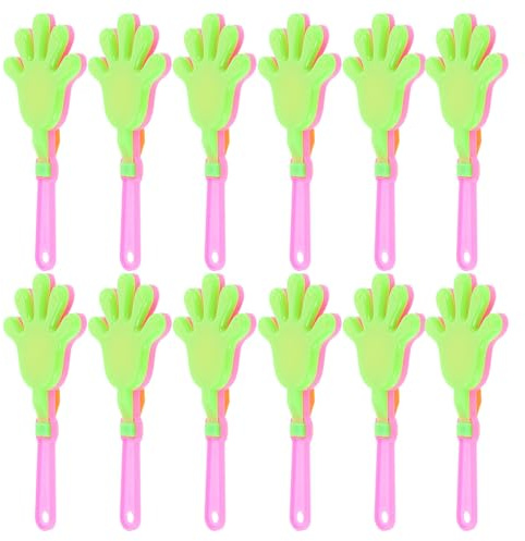 100pcs Party Favor Hand Clappers Plastic Clapping Toy for Cheerleading