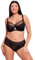 Curvy Kate Women Victory Balcony Everyday Bra, Black, 38F
