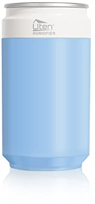 Uten Luftbefeuchter, Humidifier Diffuser Mini, USB und Wiederaufladbarer Batterie mit automatische Abschaltung, 2 Nebelmodus, Nachtlicht für Schlafzimmer, Auto, Pflanze, Büro