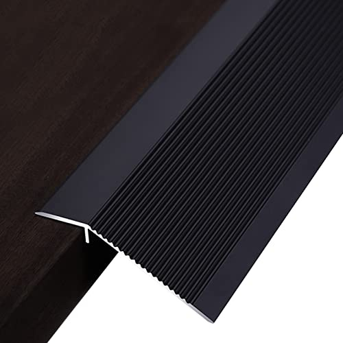 Listón de transición for pisos Borde de borde for pisos, Listón de transición for pisos de madera a baldosa, Reductor de umbral de alfombra/baldosa extra ancho de 10 cm for pisos de vinilo, Reductor d