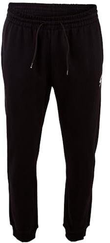 Lotto Men 1124010 - Pantalones de chándal para Hombre, Corte Regular, Caviar, L, Caviar, L