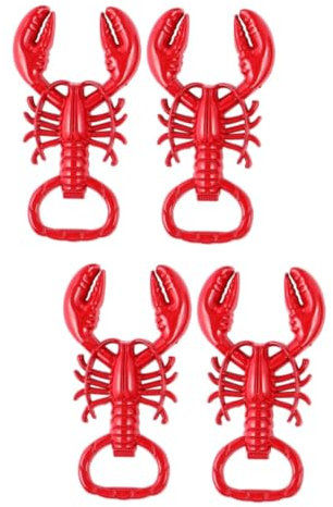 Cabilock 2 Juegos Abrebotellas Abridor De Bebidas Abridor De Refrescos De Agujeros Herramienta Para Abrir Cerveza Soda De Botellas De Cerveza Abrelatas Rojo 2 Piezas * 2